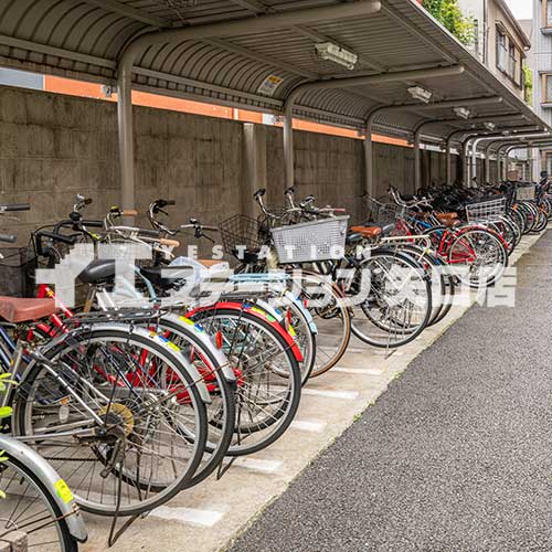 大田区矢口２丁目　エンゼルハイム武蔵新田第２　駐輪場