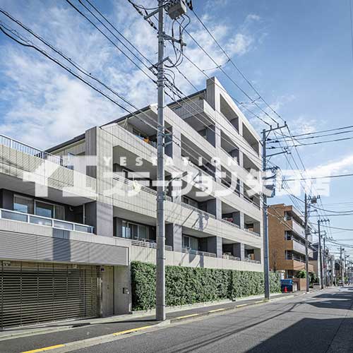 大田区下丸子１丁目　アールブラン下丸子レジデンス　前面道路