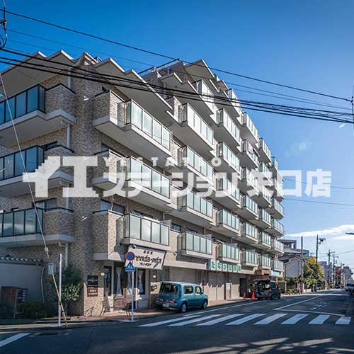 大田区千鳥町２丁目　朝日千鳥町マンション　前面道路