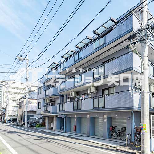 セザール多摩川　前面道路