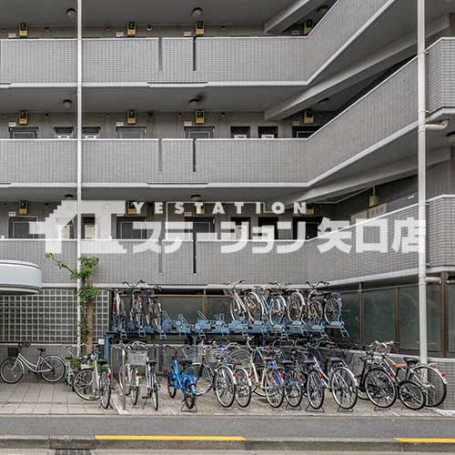 クレッセント下丸子　駐輪場