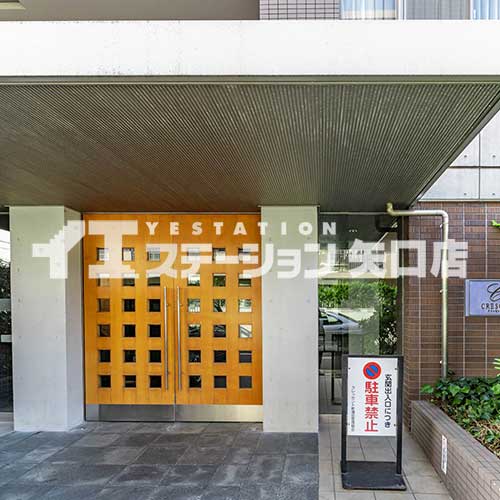クレッセント新蒲田　入口