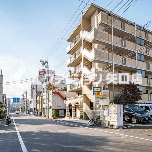 大田区多摩川２丁目　フローレンスパレス多摩川　前面道路