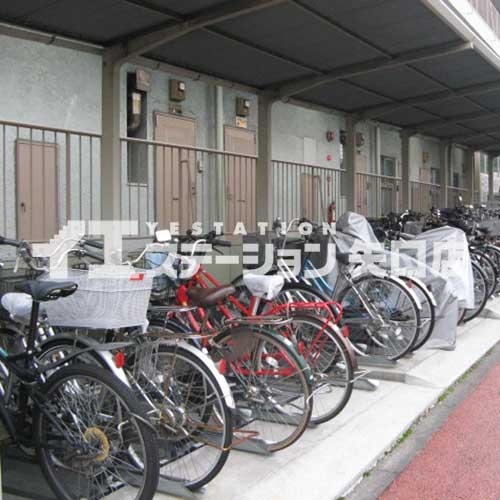 大田区矢口２丁目　矢口フラワーマンション　駐輪場