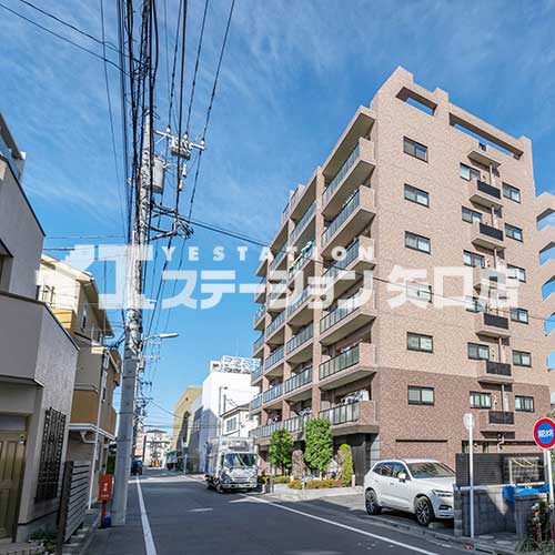 グランイーグル多摩川Ⅶ　前面道路