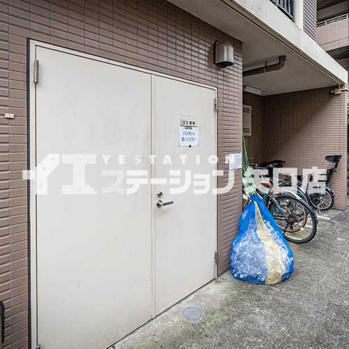 大田区矢口３丁目　マイキャッスル多摩川Ⅲ　ゴミ置き場