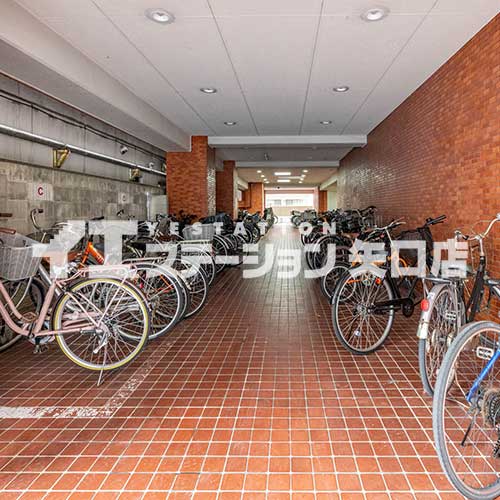 大田区東矢口３丁目　西蒲田さんろーどダイヤモンドマンション　駐輪場