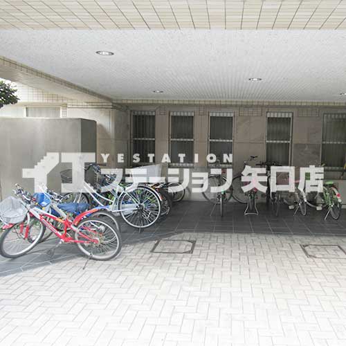 大田区多摩川１丁目　ブラザリー多摩川　駐輪場