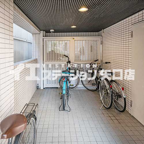 大田区多摩川２丁目　ダイホープラザ多摩川　駐輪場