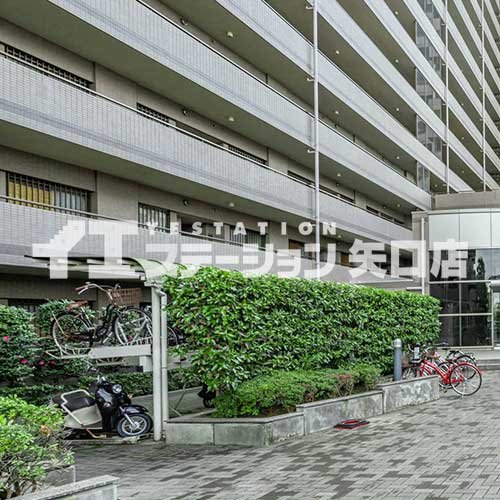 多摩川パークススクエア　駐輪場