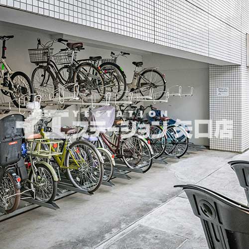 大田区多摩川２丁目　東京サウス多摩川　駐輪場