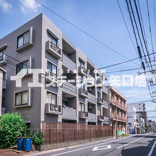 大田区多摩川１丁目　ガーデンホーム多摩川Ⅱ 前面道路