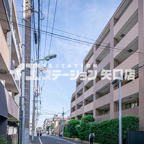 プリムローズ下丸子 前面道路