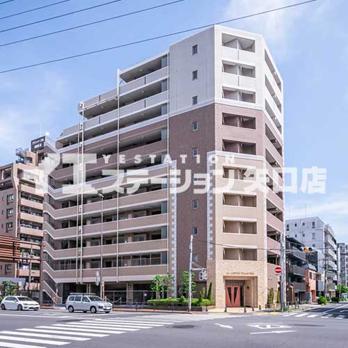 シーズガーデン多摩川 前面道路