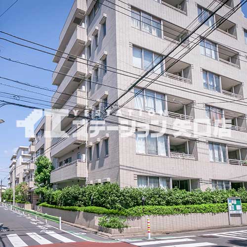 多摩川ガーデンハウス 前面道路