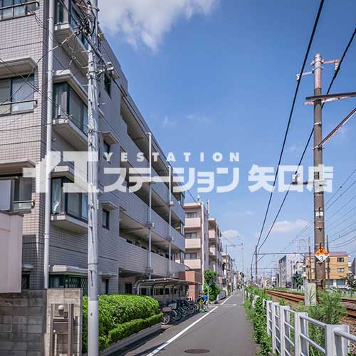 エンゼルハイム鵜の木 前面道路