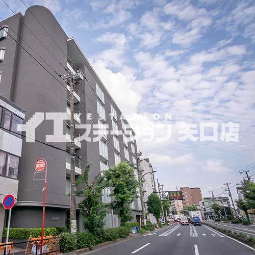 ベルフォレスタ久が原 前面道路