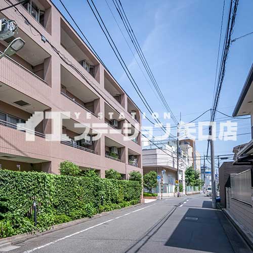 ガーデンホーム久が原 前面道路