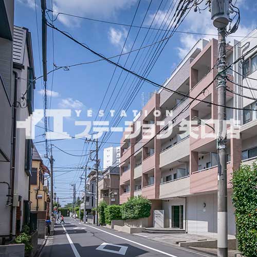 グランベルジュエリオ鵜の木 前面道路