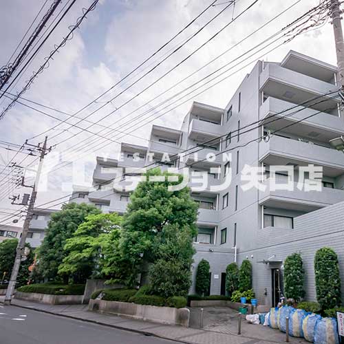グランドメゾン多摩川 前面道路