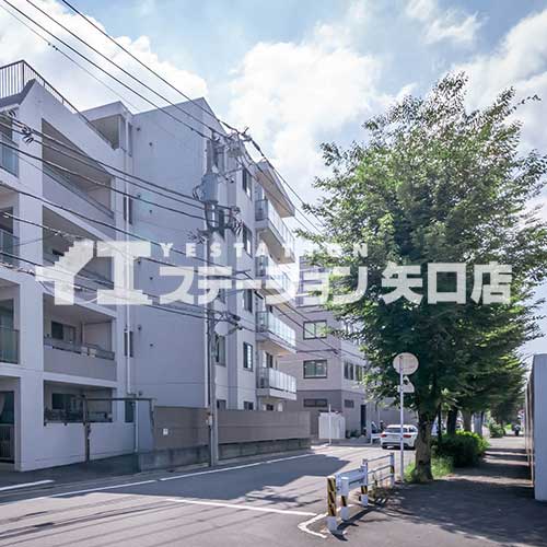 アイディーコート下丸子 前面道路