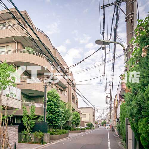 久が原シティハウス 前面道路