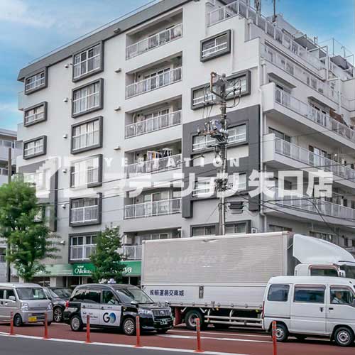 久が原台スカイマンション 前面道路