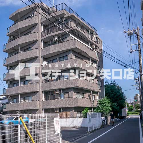 メルシー矢口 前面道路