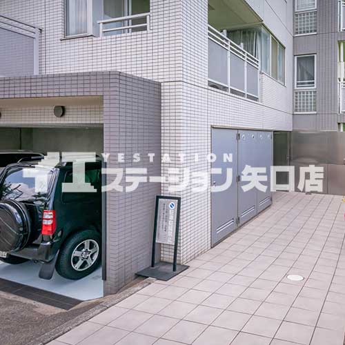 リシェ多摩川リバーサイド 入口