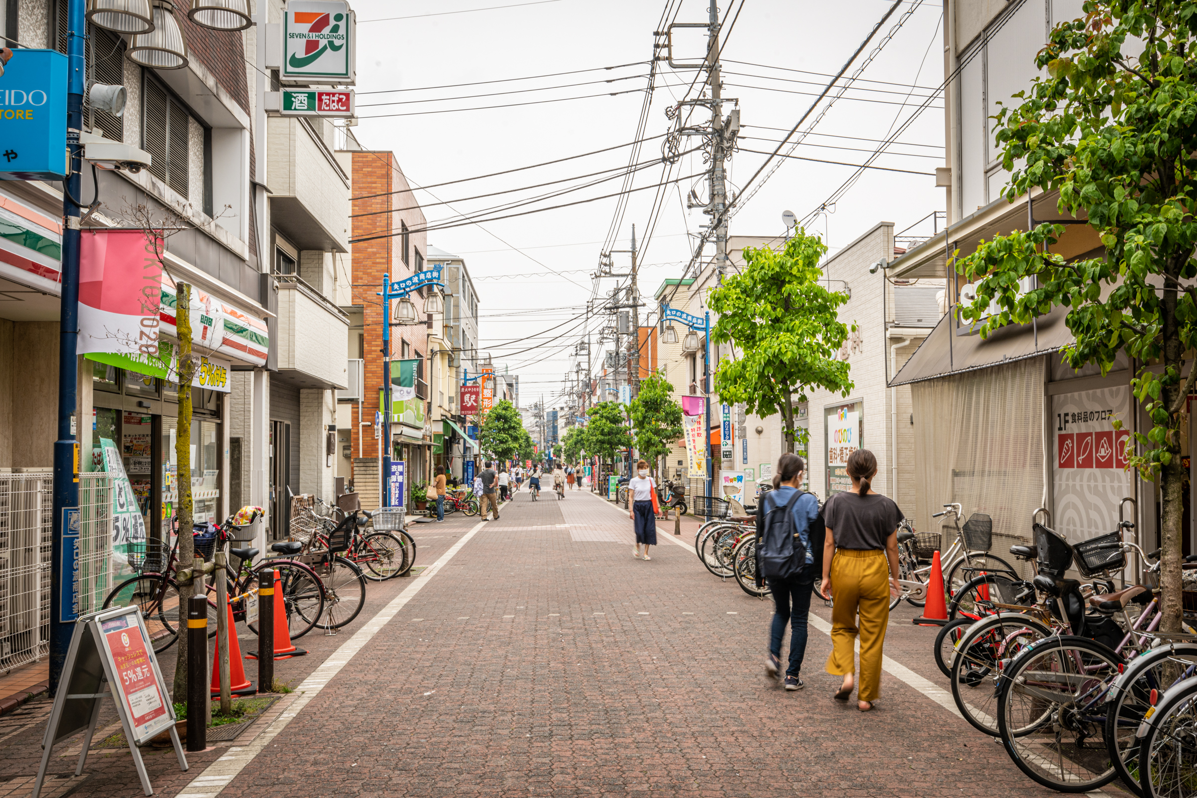 矢口渡駅前商店街