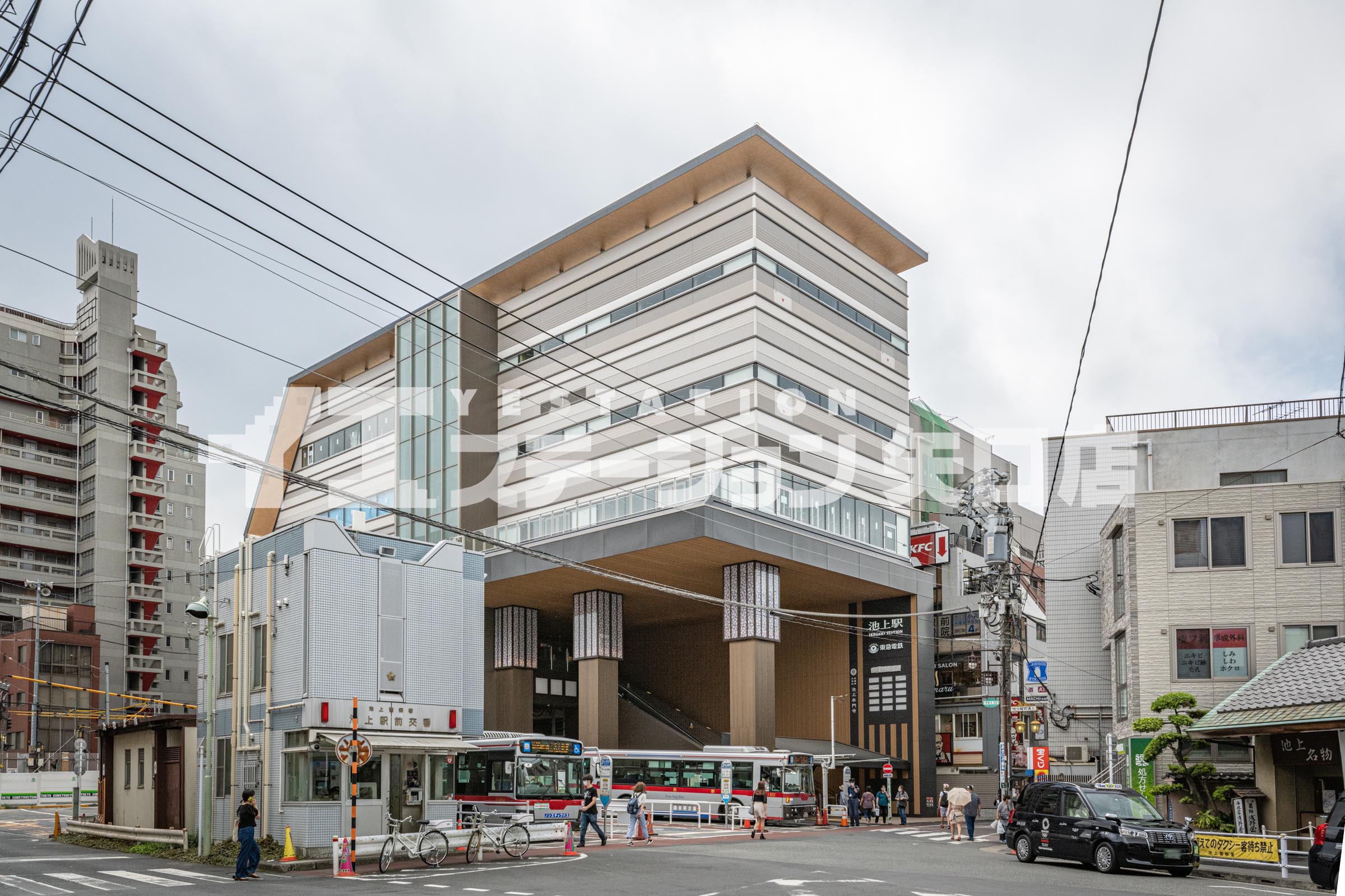 東急池上線　池上駅