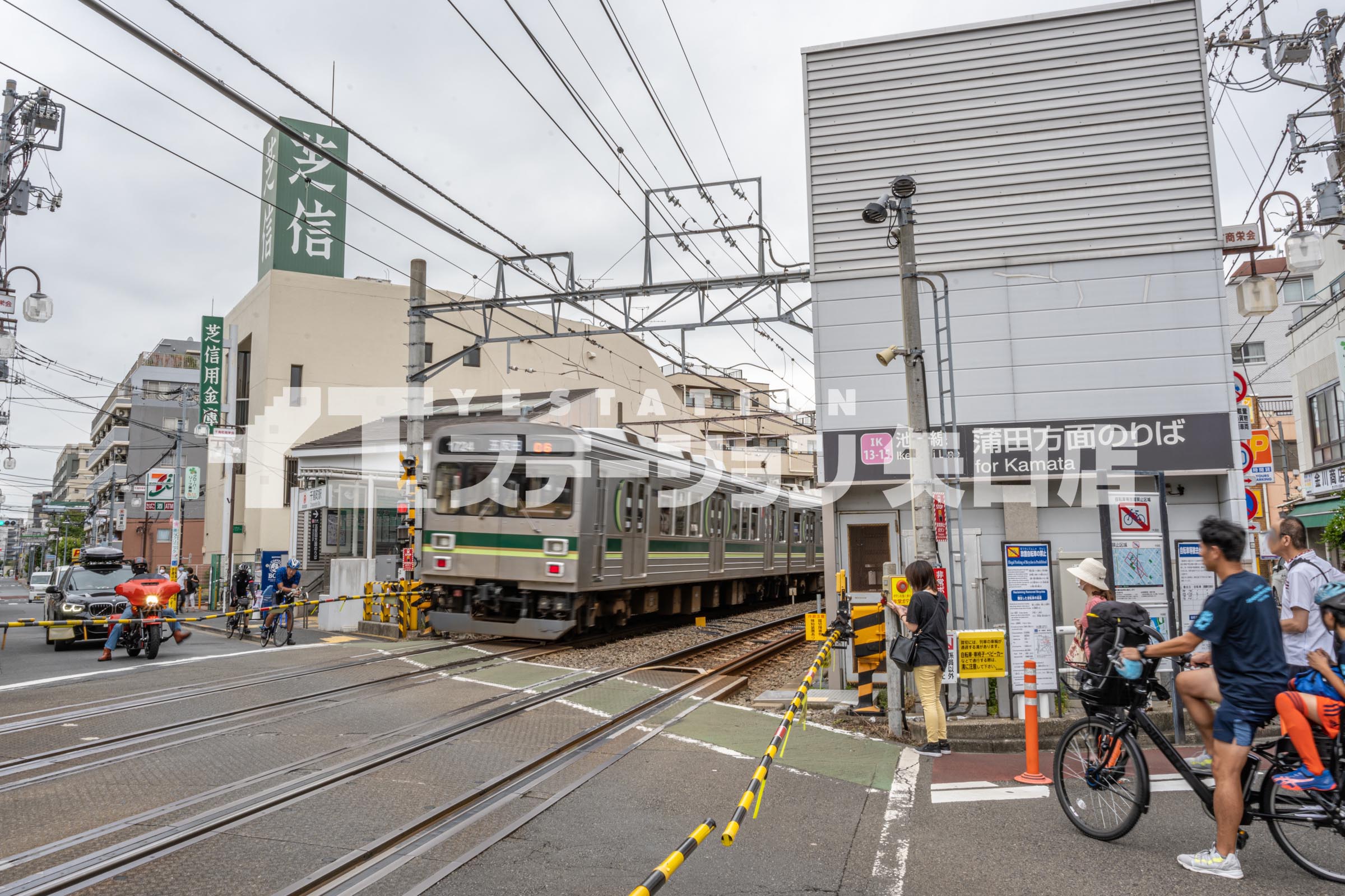 東急池上線　千鳥町